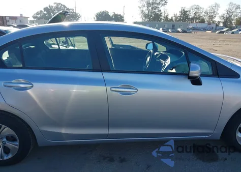 2014 Honda Civic Lx из США, поврежденный, VIN 19XFB2F51EE245813
